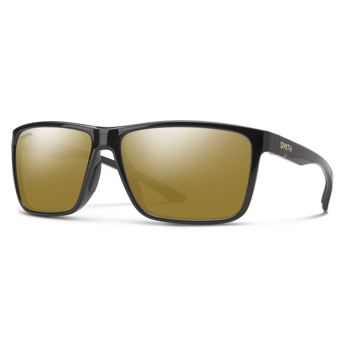Riptide Sunglasses Chromapop Polarized in Black with Bronze Mirror